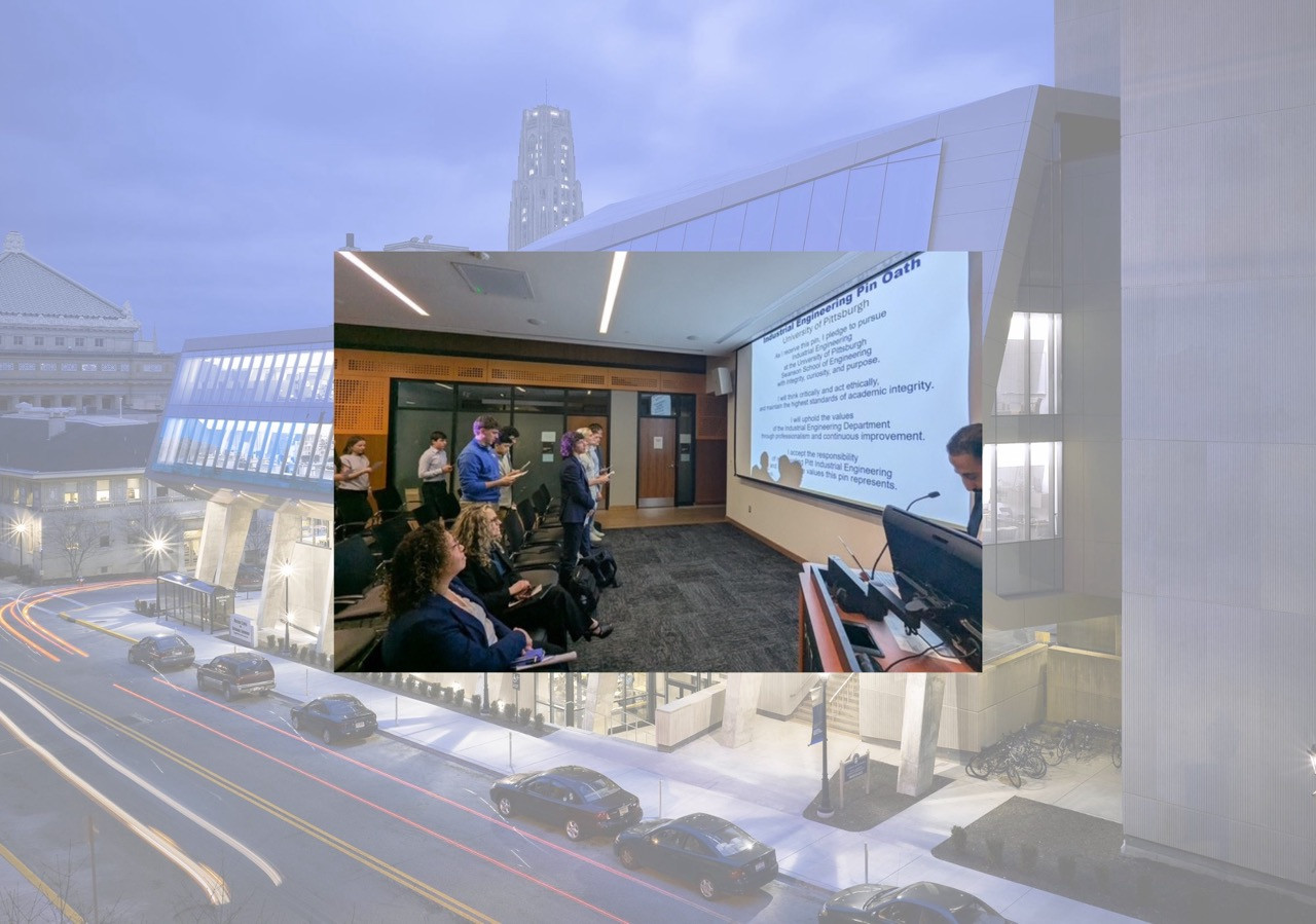 Swanson School’s Department of Industrial Engineering Welcomes Incoming Class at Inaugural Pin Ceremony