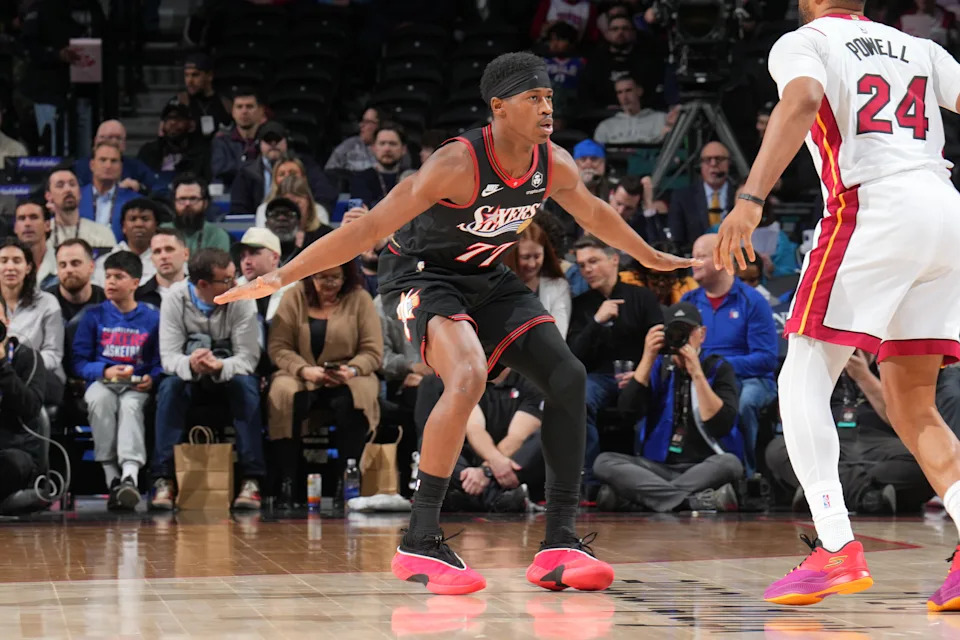 VJ Edgecombe | NBAE via Getty Images