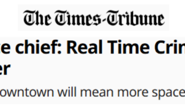 Why Won’t Rob Bresnahan Support A Real Time Crime Center in Scranton?