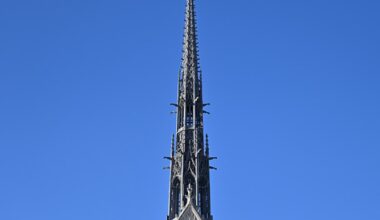 Pitt’s Heinz Chapel facade and spire repair won a Master Builders’ Association award
