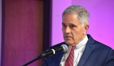 District Attorney Larry Krasner, pictured in an August 2025 file photo, is not afraid of issuing verbal barbs toward street groups.