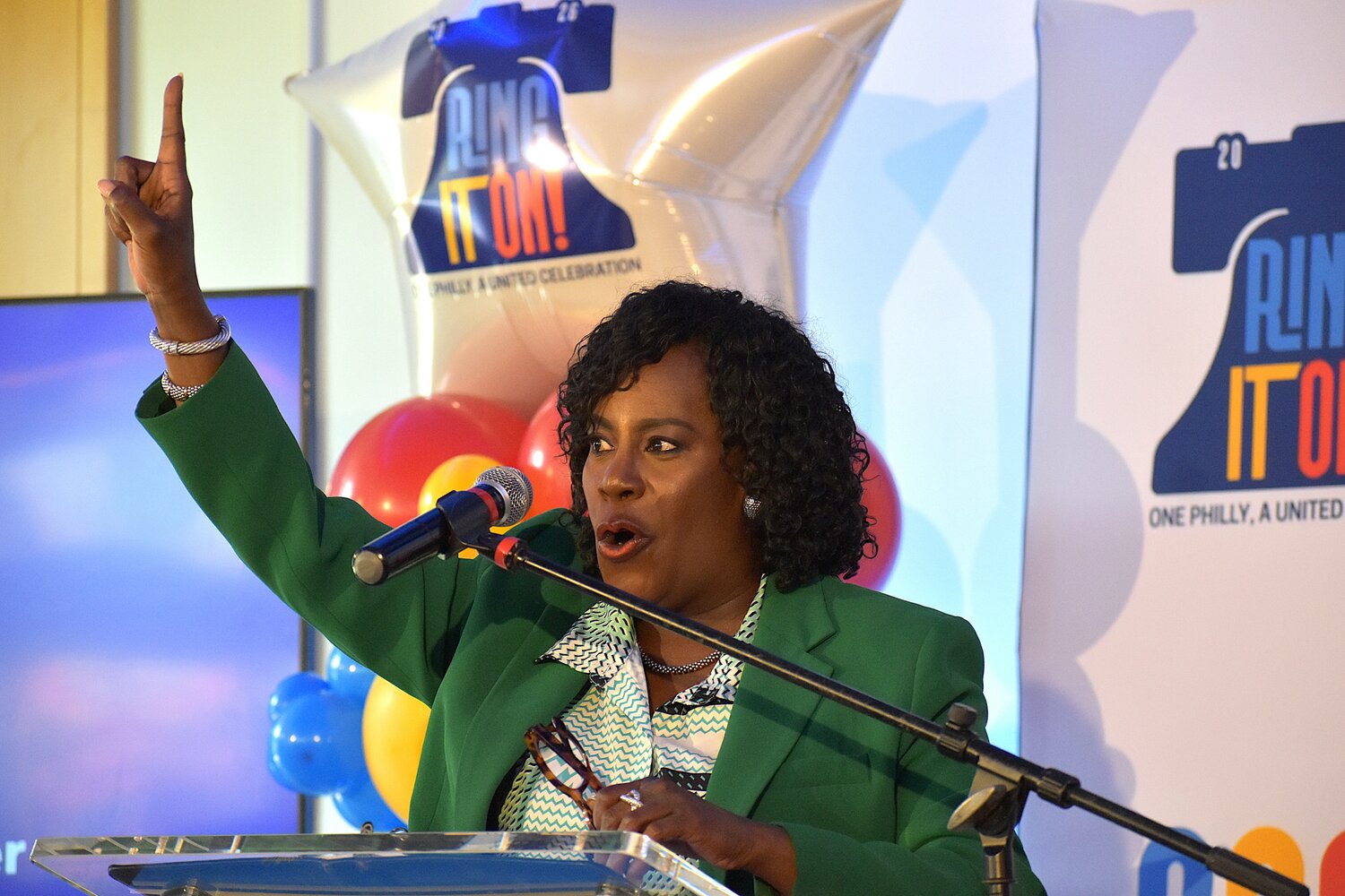 Mayor Cherelle Parker says her intention is to bring 250th excitement to every neighborhood across Philadelphia.