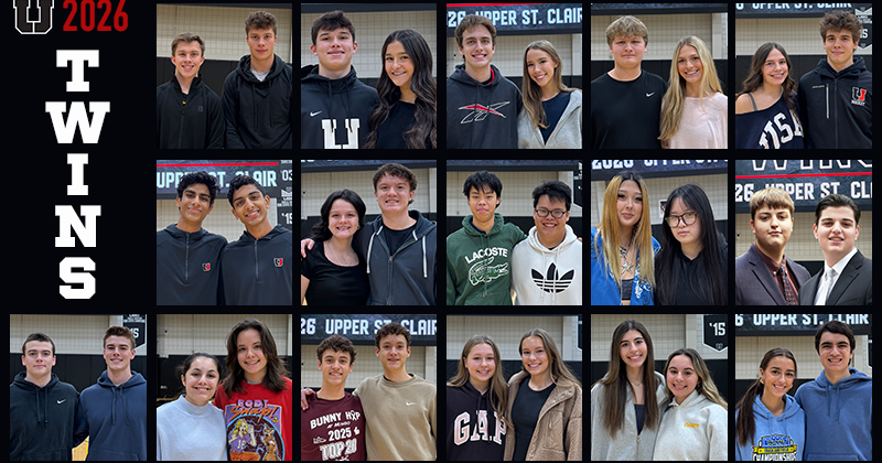 Upper St. Clair High School has 16 sets of twins in senior class