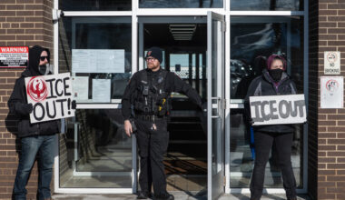 Protest in Springdale Borough seeks end of ICE agreement