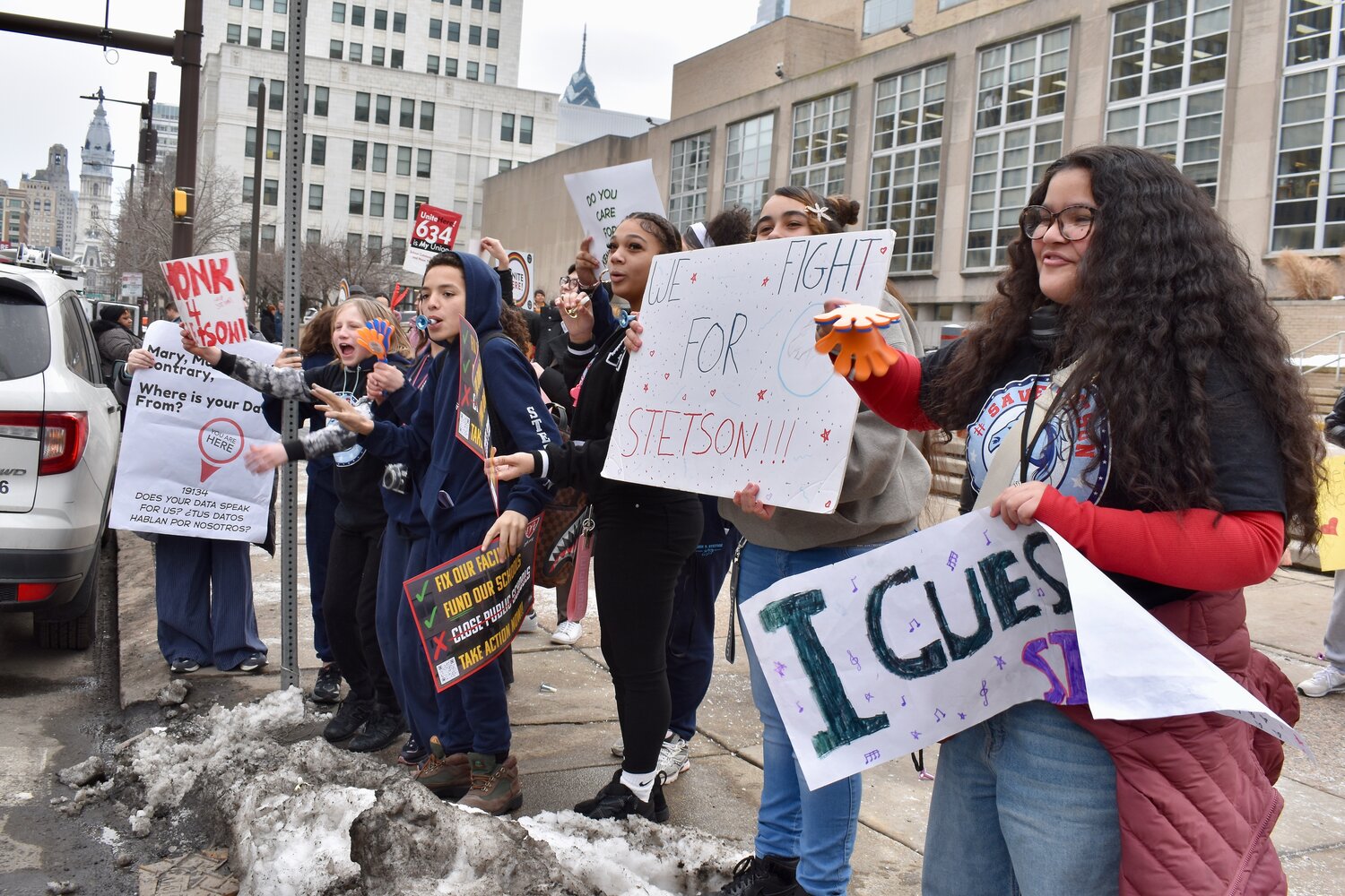 Students from Kensington