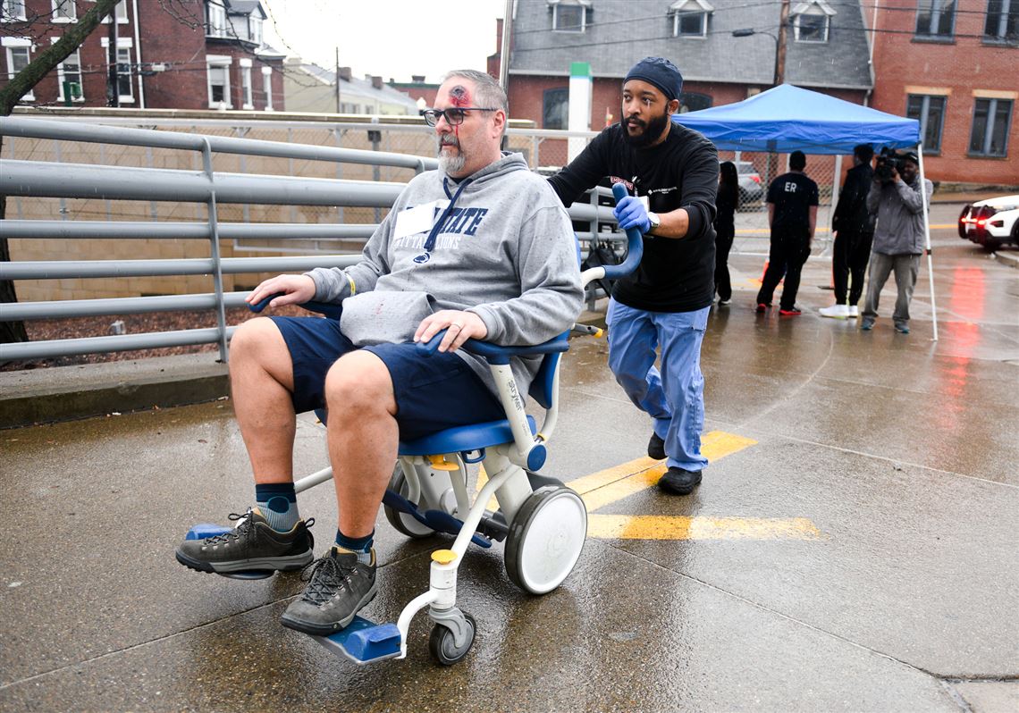 Allegheny General Hospital drill simulates a mass casualty event at the NFL Draft