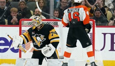 Shorthanded Penguins relive shootout nightmare in loss to Flyers