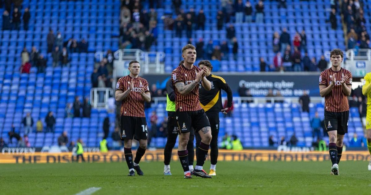 Bradford City captain Max Power on their Reading disappointment