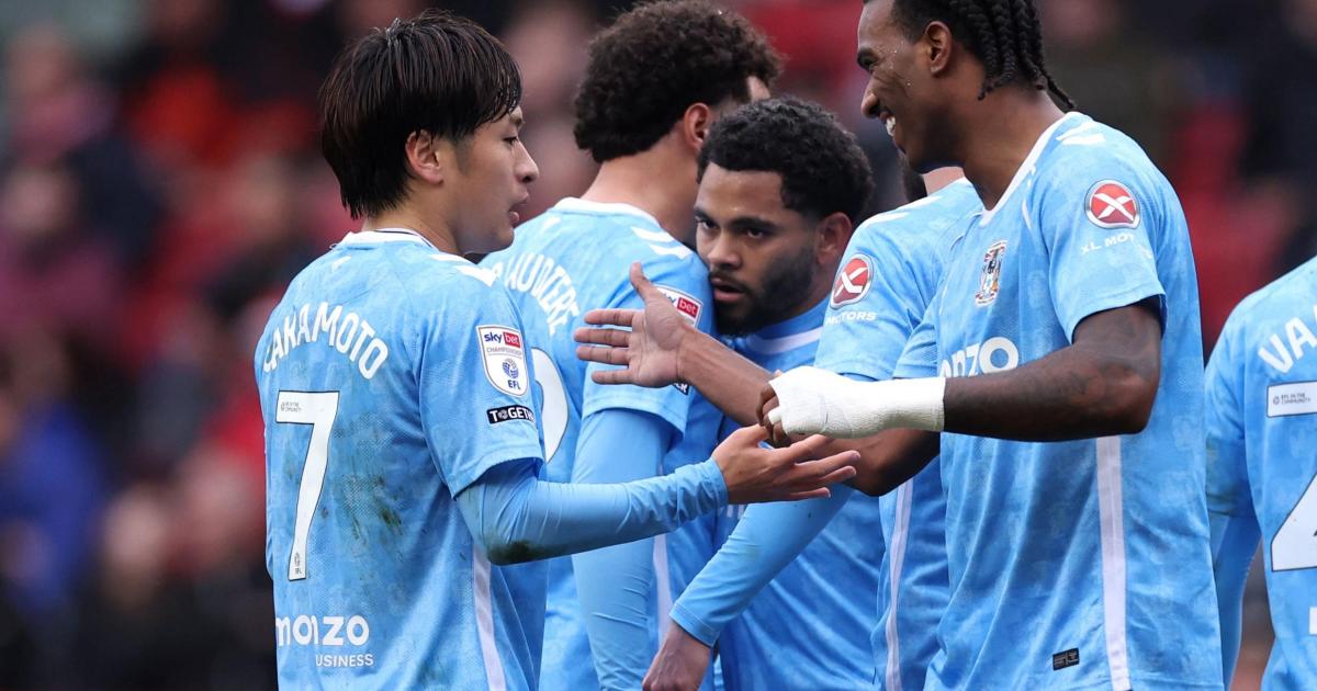 Championship leaders Coventry strengthen position with win at Bristol City