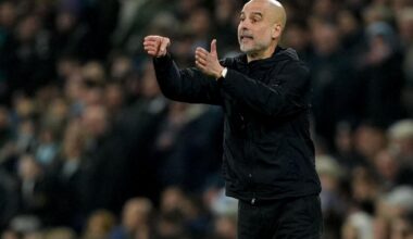 Pep Guardiola says Arsenal setting benchmark for Manchester City this season
