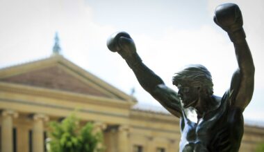 Iconic Rocky statue moves inside the Philadelphia Museum of Art