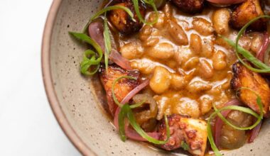 The octopus and beans from the downstairs Lovers Bar at Friday Saturday Sunday.