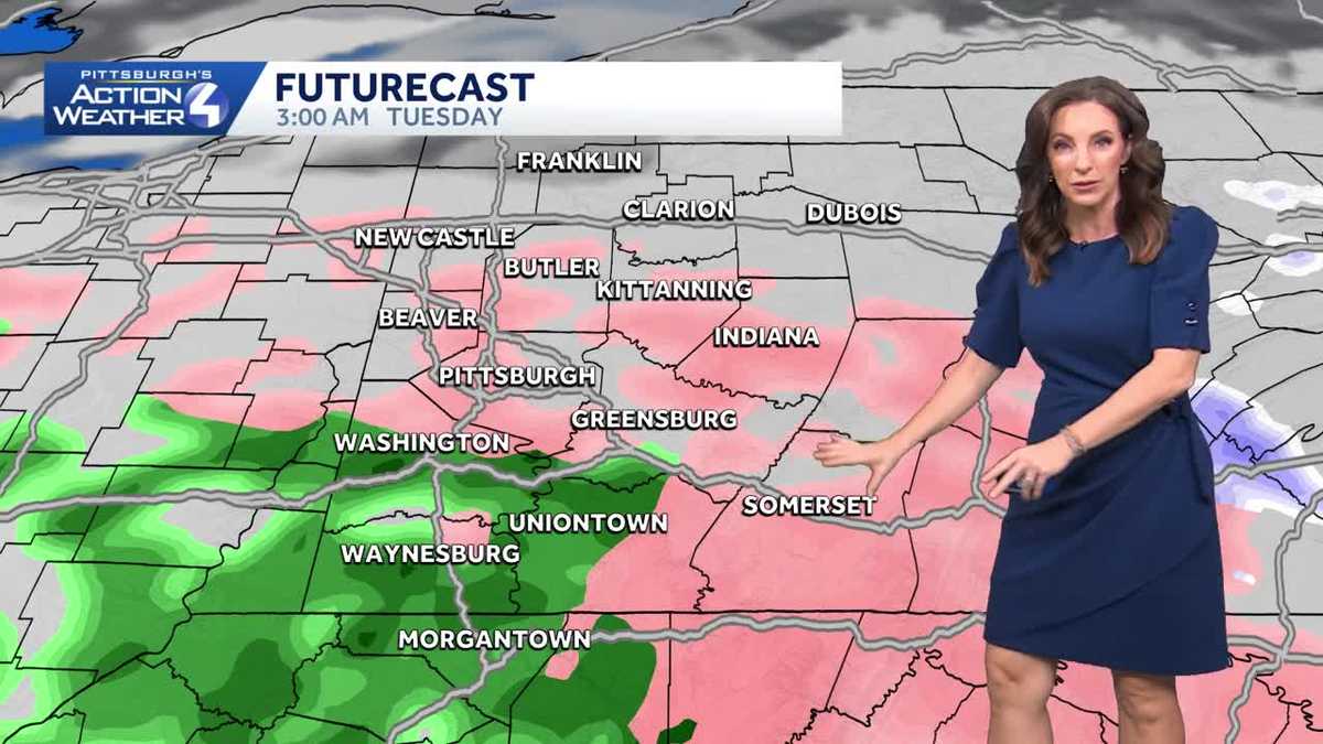 Rain Settles into Western PA this Week