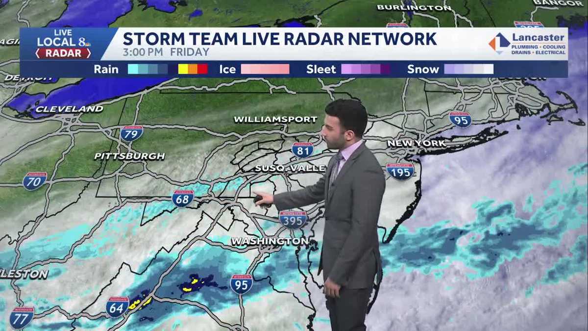 Cooler & breezy this evening; dry & cool for the weekend across south-central Pennsylvania