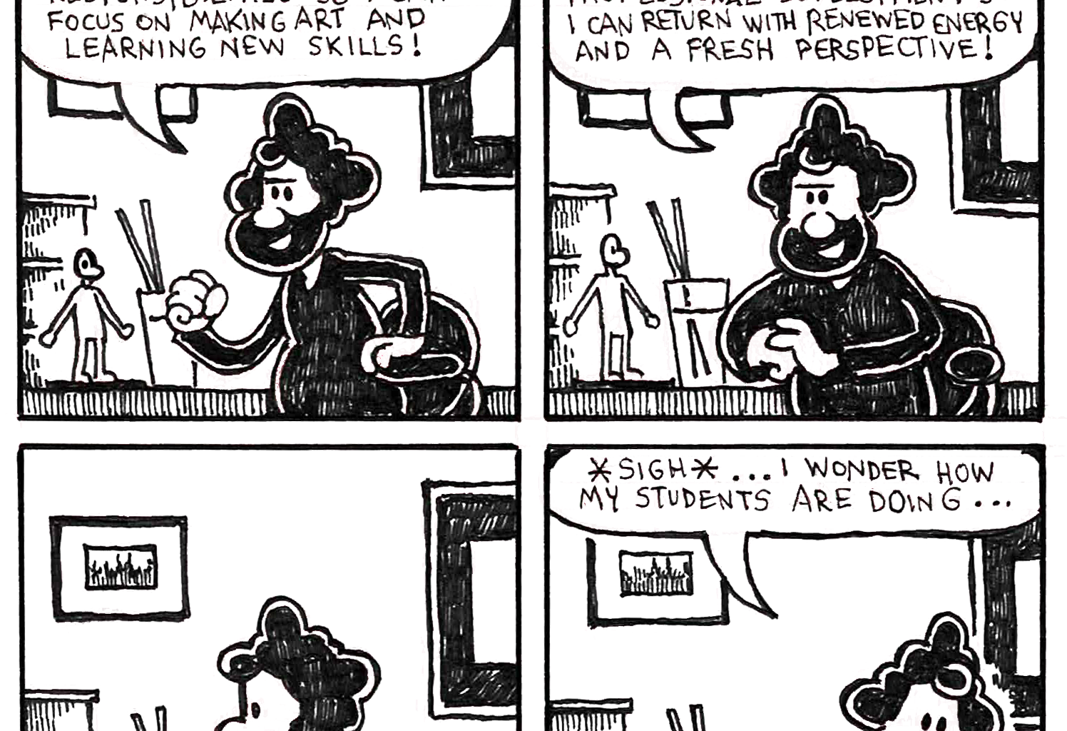 Sabbatical Day 1 - Erie Reader