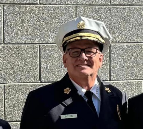 Interim Fire Chief Brian Boyce. (Courtesy of Upper Darby Professional Firefighters Association)