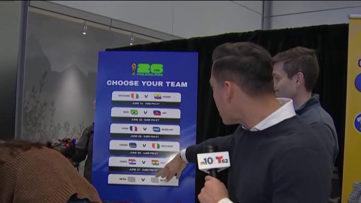 Philadelphia celebrates 100 days to the World Cup with pep rally – NBC10 Philadelphia