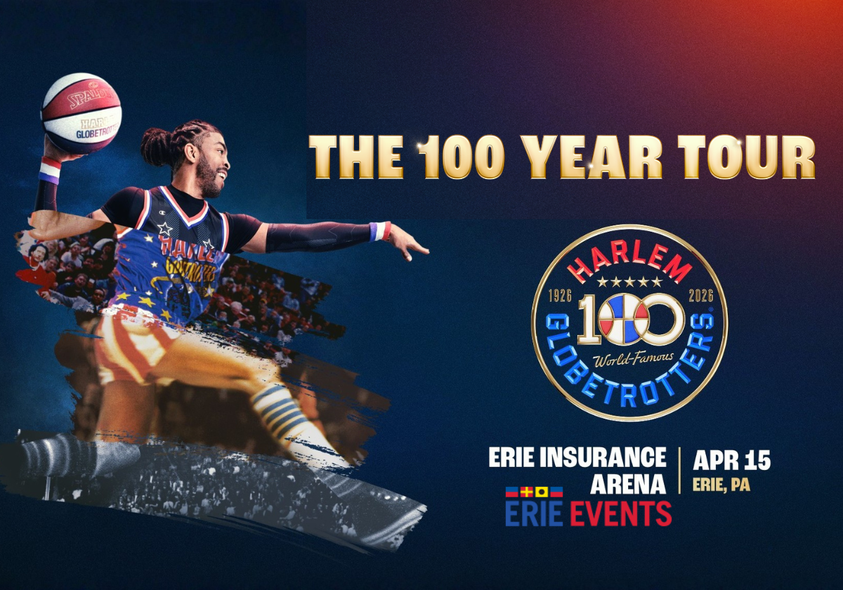 Harlem Globetrotters 100 Year Tour Coming to Erie Insurance Arena