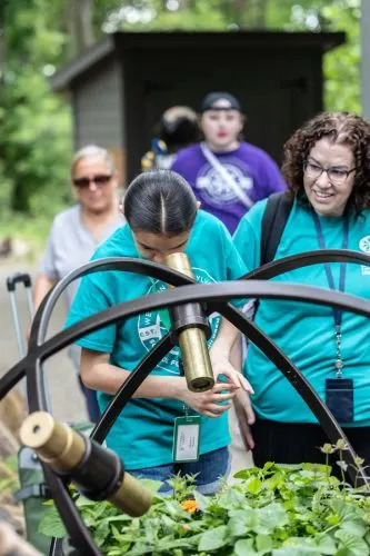 One of the deeper goals of The Frick Environmental Center project is promoting play between caregivers and children, said James Brown, director of education at the Pittsburgh Parks Conservancy and the Frick Environmental Center. (John Altdorfer)