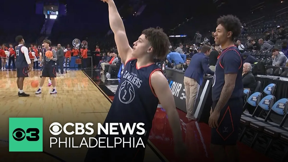 NCAA Tournament teams practice in Philadelphia before Friday's games