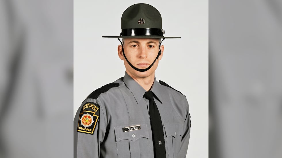This undated photo released by the Pennsylvania State Police shows Pennsylvania State Police...