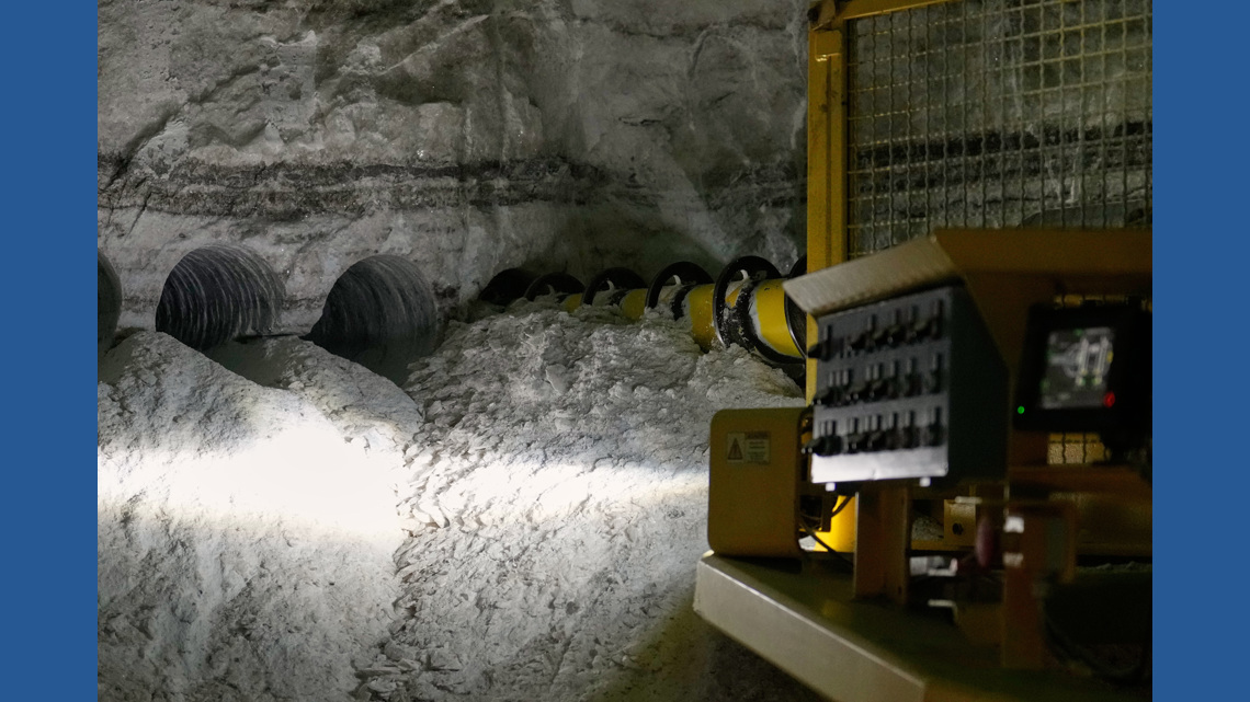 Beneath Lake Erie, a vast salt mine works overtime to meet winter road demands