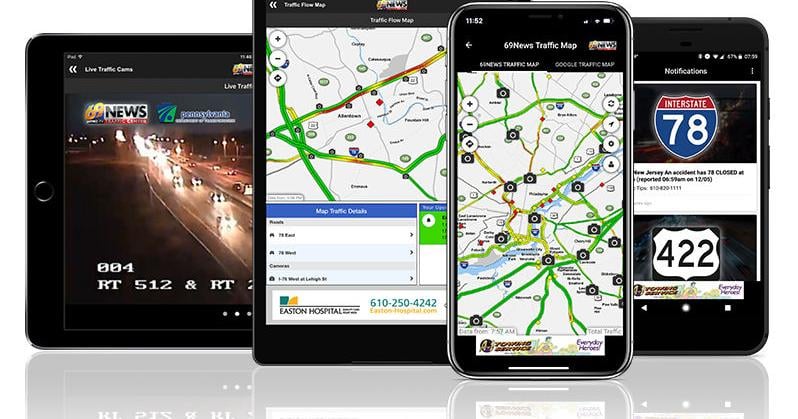 Crash involving tractor-trailer ties up traffic on stretch of I-78 in Upper Saucon | Southern Lehigh County