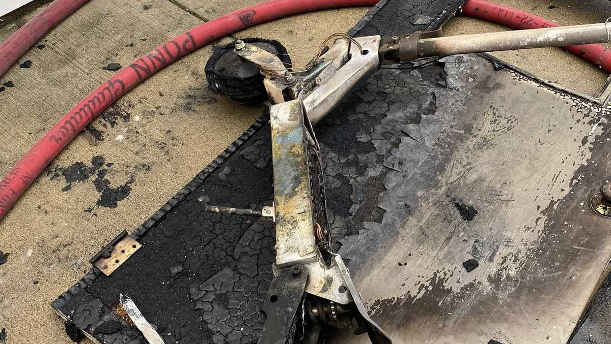 Lithium-ion scooter fire at Pittsburgh apartment
