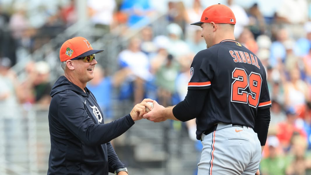 Detroit Tigers score: Tarik Skubal allowed four runs to the Philadelphia Phillies, but Dillon Dingler hit a clutch two-run home run to tie the game. See link below ⬇️ 📸 Kim Klement Neitzel-Imagn Images - Facebook