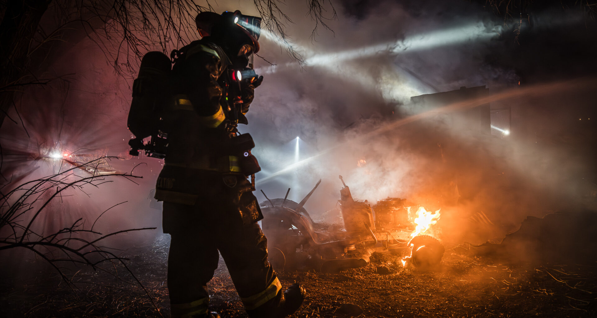 Fire Quickly Contained Near Erie