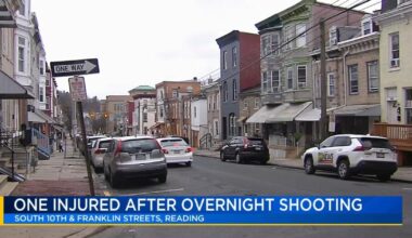 Overnight shooting in Reading sends one person to hospital | Berks Regional News
