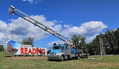Reading's welcome sign project named 2026 Top Project by Lehigh Valley Business | Reading Area