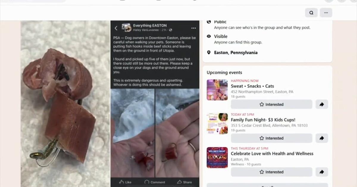 More fishhook‑stuffed treats found in Easton weeks after arrest, police warn | Easton Area