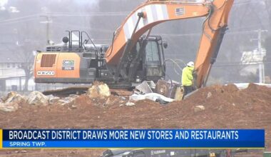 Construction progressing at future site of Broadcast District in Spring Twp. | Berks Regional News