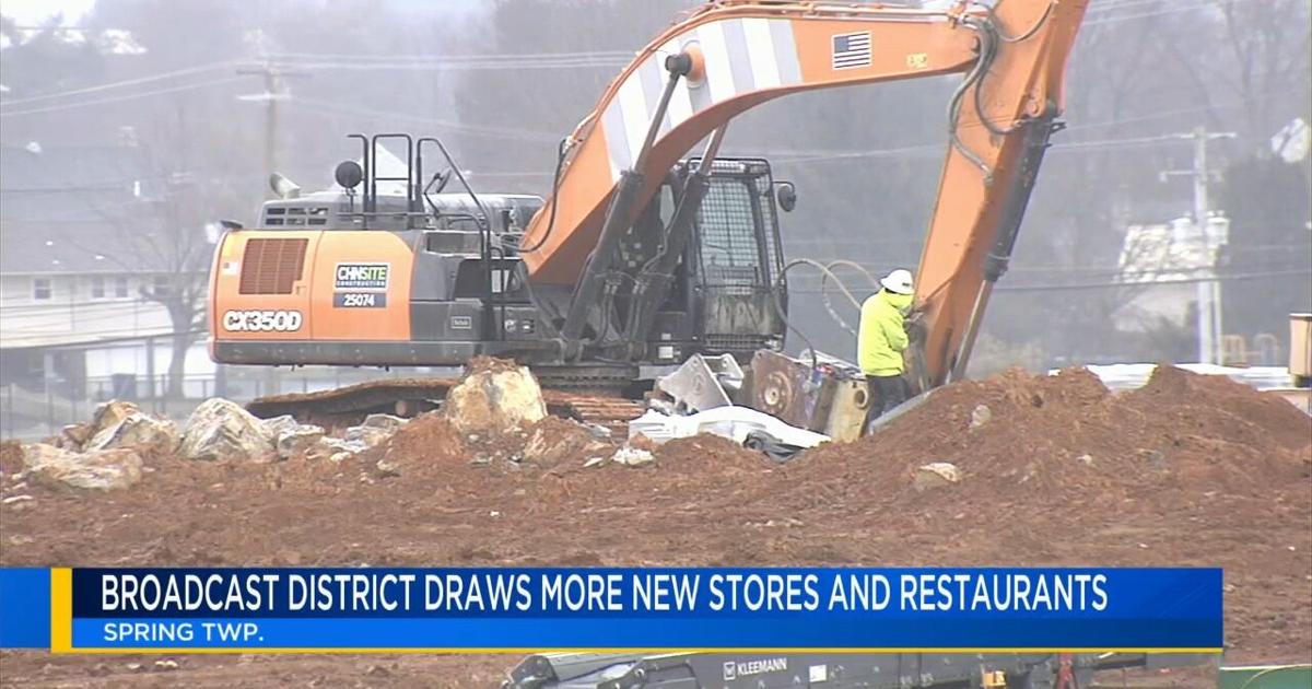 Construction progressing at future site of Broadcast District in Spring Twp. | Berks Regional News