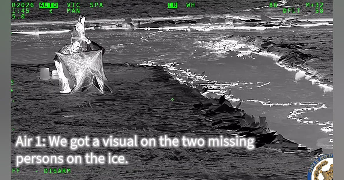 Video: Erie County New York Sheriff's Deputies Use Infrared Tech to Help Rescue Stranded Fishermen
