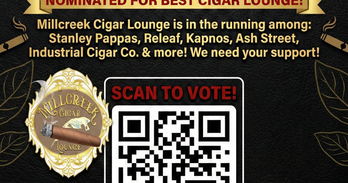 Millcreek Cigar Lounge Nominated for 2026 Best Cigar Lounge | News