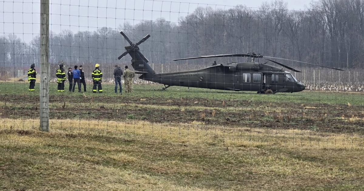 Pa. National Guard helicopter makes emergency landing near Morgantown | Local News