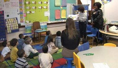 Middle, high school students read books to elementary students during "Read Across America" week | Allentown Area
