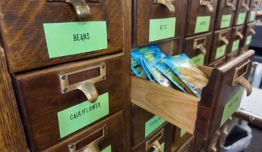 Reading Public Library revives old card catalog as native seed library | Berks Regional News