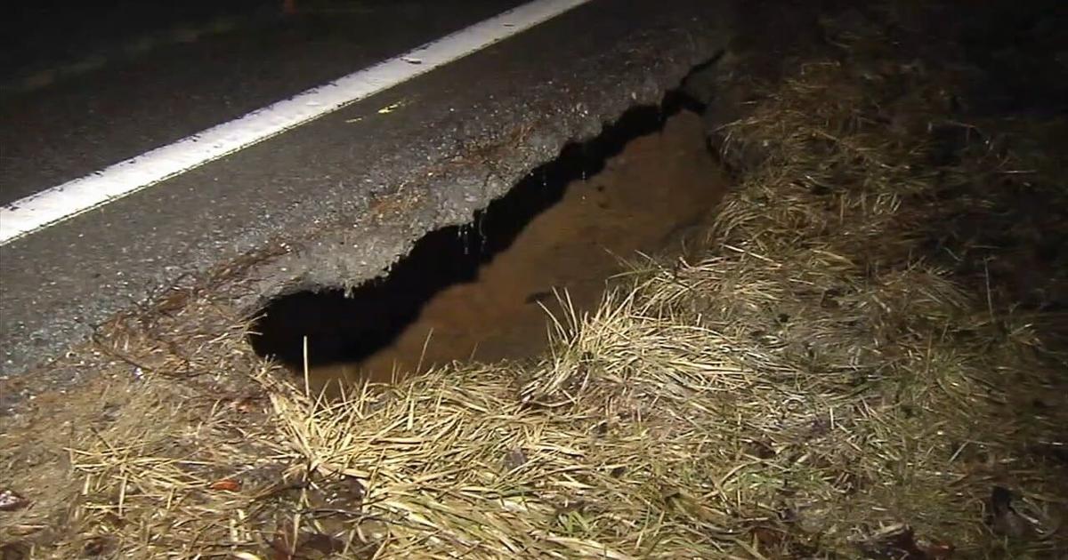 'The cracks have been here': Palmer Township residents on edge as sinkhole opens near driveways | Easton Area