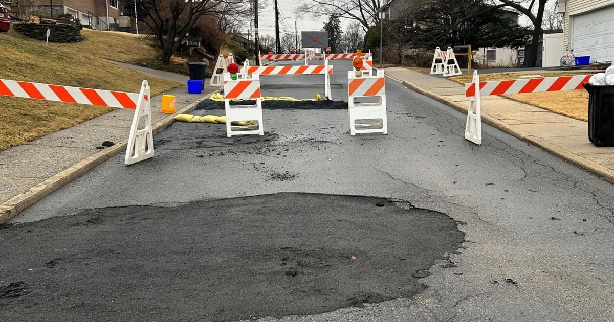 Sinkhole closes Catasauqua street until further notice | Lehigh County