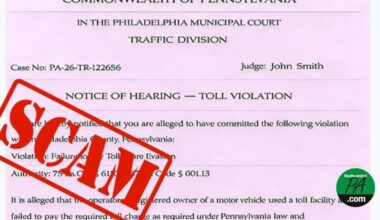 Philly courts warn Pennsylvanians about toll collection scam | News