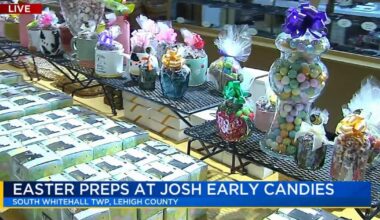 Chocolate bunnies set to hop off shelves along with other treats ahead of holiday rush at family-owned candy shop in South Whitehall | Allentown Area