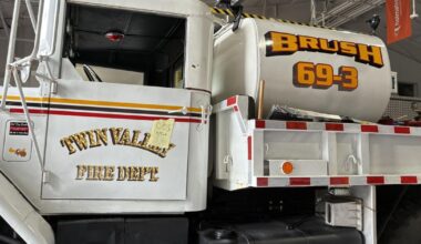 Twin valley brush fire truck |