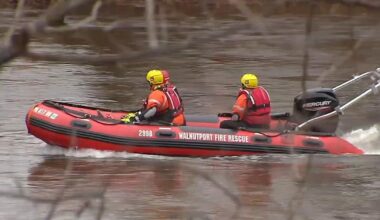 Crews searching for man who ran into Lehigh River after warrant was served, emergency dispatches say | Lehigh County
