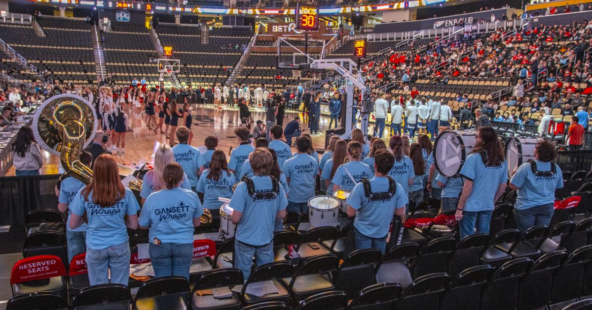 Franklin Black Knight Marching Band at the NCAA Atlantic-10 | Front Page