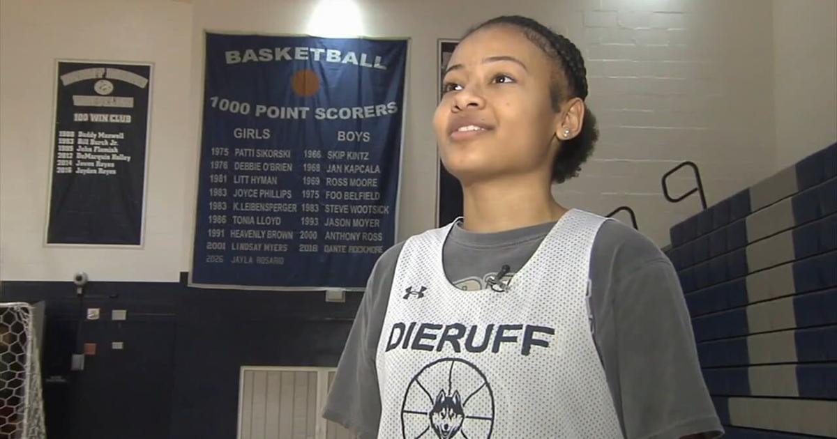 'She's a lay-up machine': Dieruff high's Jayla Rosario surpasses 1000 point milestone | Lehigh County