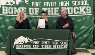 The next step: Pine River's Holmes headed to Lake Erie for wrestling | Sports