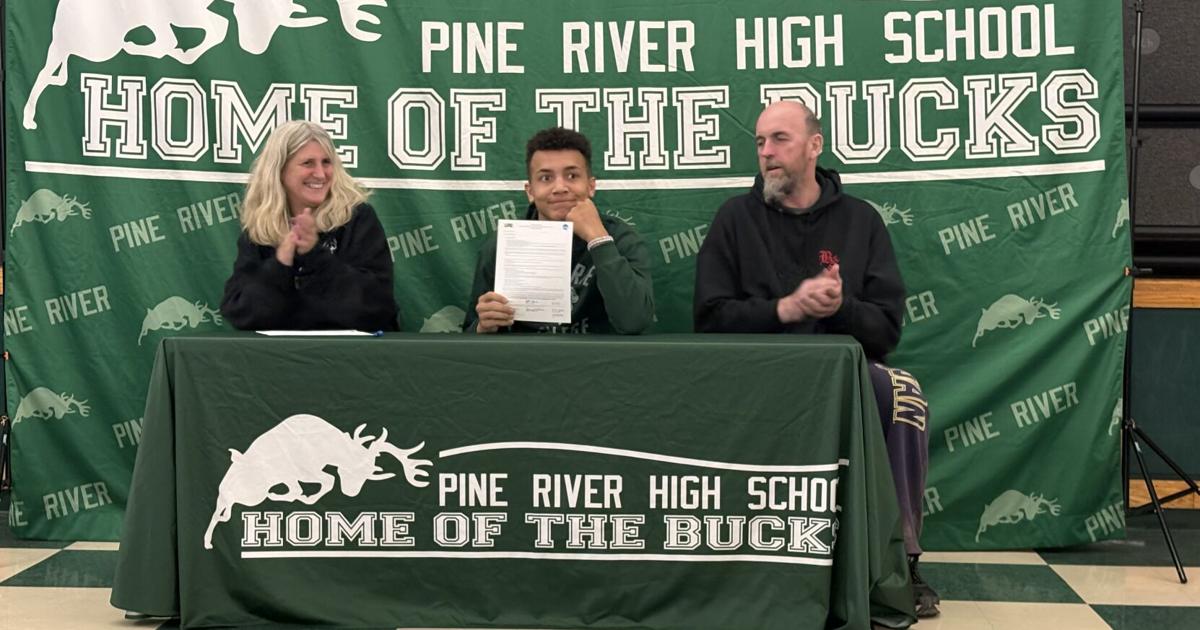 The next step: Pine River's Holmes headed to Lake Erie for wrestling | Sports
